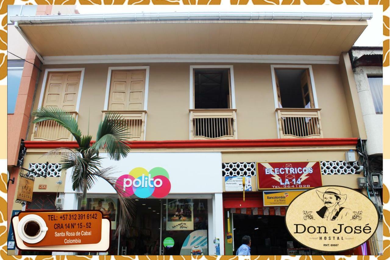 Hostal Don Jose Santa Rosa de Cabal Exteriör bild