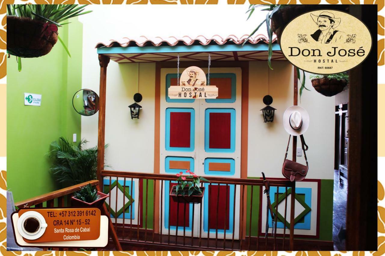Hostal Don Jose Santa Rosa de Cabal Exteriör bild
