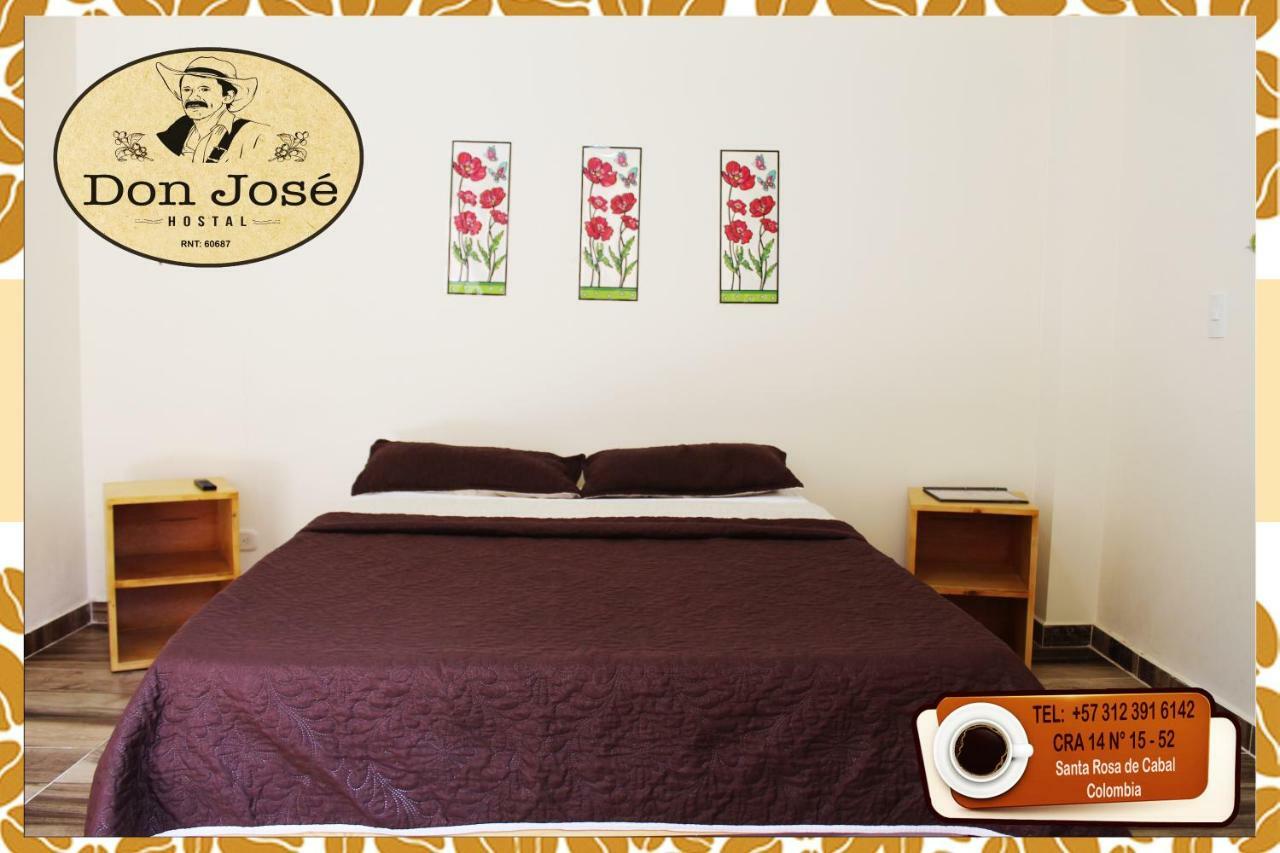 Hostal Don Jose Santa Rosa de Cabal Exteriör bild